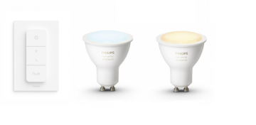 2x gu10 led white ambiance hue wwwlamp123nl