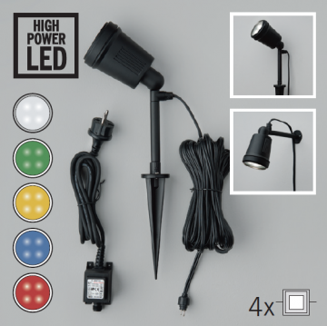 Grondlamp Konstsmide Amalfi 7640-000