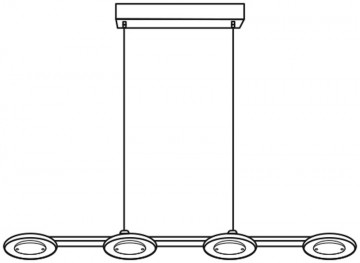 Hanglamp Eglo Cartama 94245