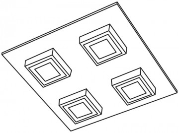 Plafonnière Eglo Masiano 94508