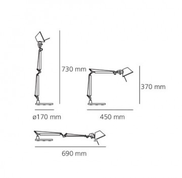 Afmetingen tolomeo micro wwwlamp123nl