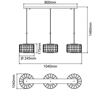 Brilliant hanglamp woodline 9981009 wwwlamp123nl6