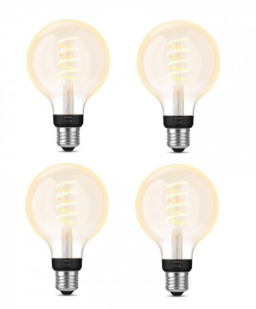 Combideal 4x globe filament white ambiance wwwlamp123nl
