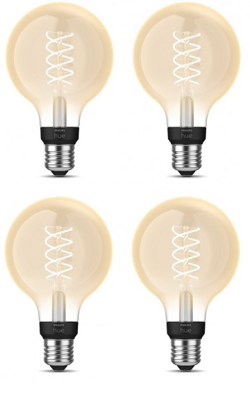 Combideal hue 4x globe thin filament wwwlamp123nl