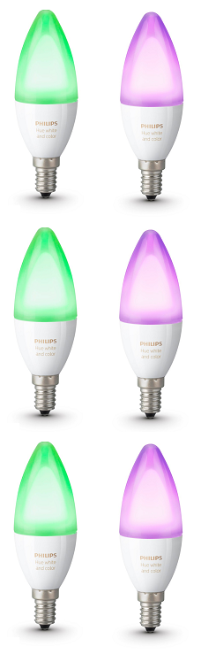 Combideal hue color e14 6pack 929001301302 wwwlamp123nl