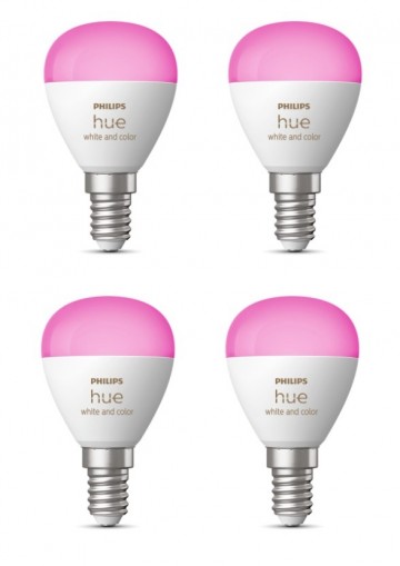 Combideal philips hue kogel wit en gekleurd licht 4 stuks wwwlamp123nl