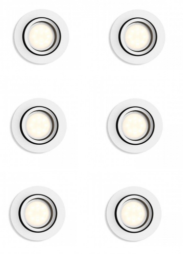 Combideal philips hue milliskin 6x 5041131p8 wwwlamp123nl