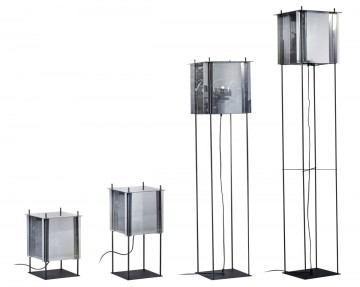 Cube op rij zilver 1