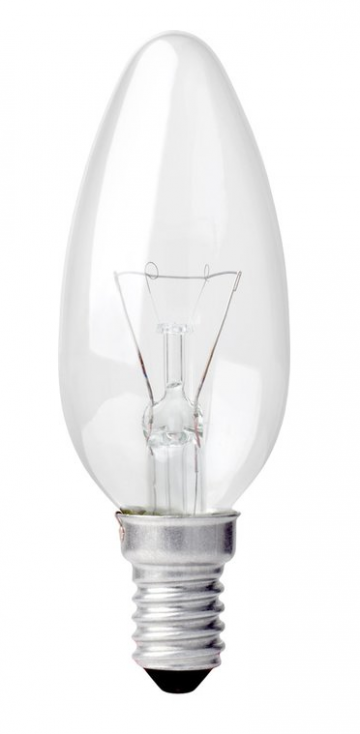 Gloeilamp kaars 15w e14 helder wwwlamp123nl