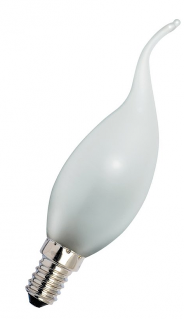 Gloeilamp tipkaars 25w e14 mat wwwlamp123nl