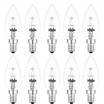 Halogeenlamp kaars e14 10x wwwlamp123nl 0