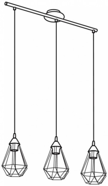 Hanglamp Eglo Tarbes Vintage Collection 94195