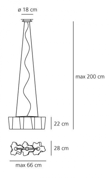 Hanglamp Artemide Logico Sospensione mini 3 in linea