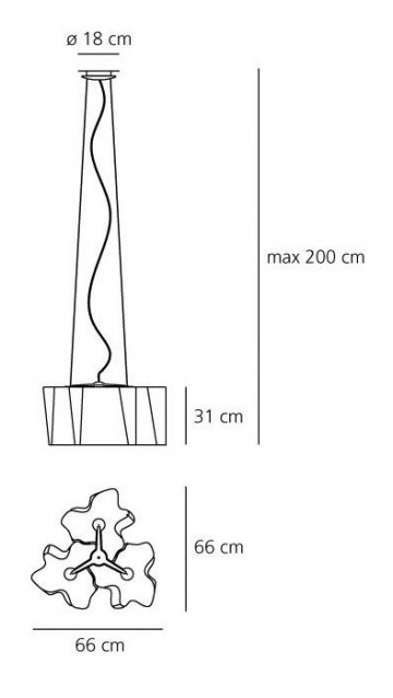 Hanglamp Artemide Logico Sospensione 3x 120