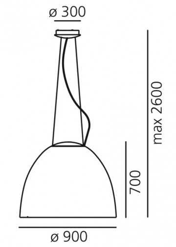 Hanglamp Artemide Nur 1618 LED