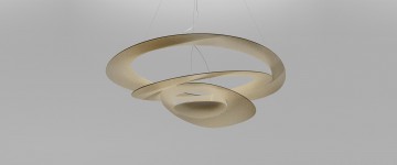 Hanglamp artemide pirce micro goud wwwlamp123nl123