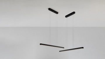Hanglamp artemide talo 150 cm mat zwart wwwlamp123nl1