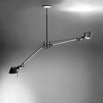 Hanglamp Artemide Tolomeo Sospensione Due Bracci Aluminium