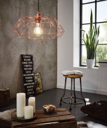 Hanglamp Eglo Carlton 2 Vintage Collection 49488