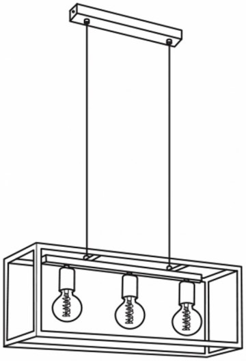 Hanglamp Eglo Charterhouse Vintage Collection 49393