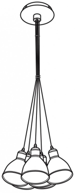 Hanglamp Eglo Priddy Vintage Collection 49467