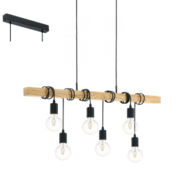 Hanglamp Eglo Townshend Vintage Collection 95499