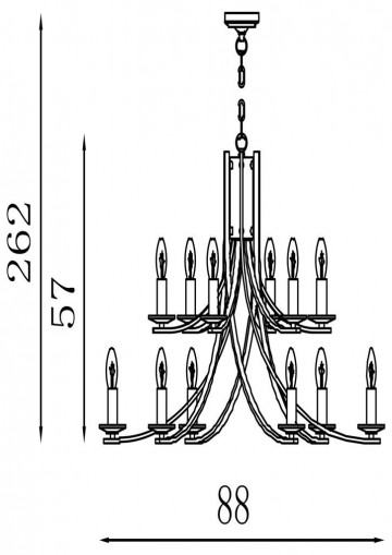 Hanglamp searchlight ascona 41612 12ss wwwlamp123nl4