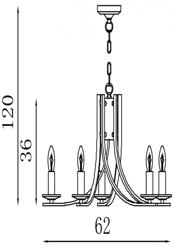 Hanglamp searchlight ascona 4168 5sb wwwlamp123nl3