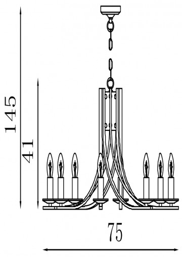 Hanglamp searchlight ascona 4168 8sb wwwlamp123nl3