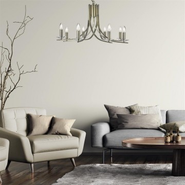 Hanglamp searchlight ascot 4168 8ab wwwlamp123nl2
