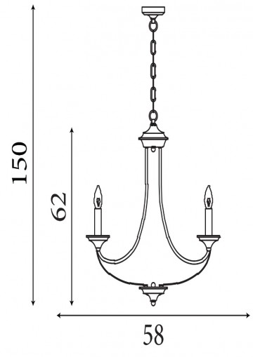 Hanglamp searchlight belfry 1845 5bz wwwlamp123nl3