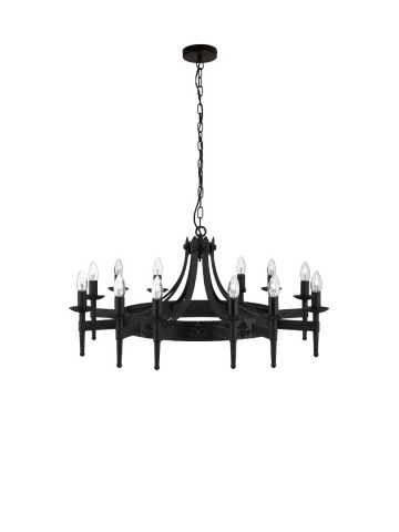 Hanglamp searchlight cartwheel 24212 12bk wwwlamp123nl