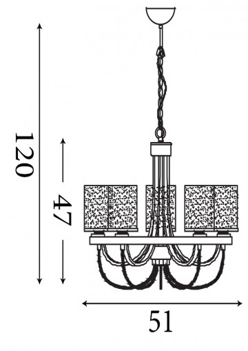 Hanglamp searchlight catalina 9045 5cc wwwlamp123nl3