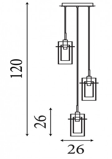 Hanglamp searchlight duo 2300 3sm wwwlamp123nl2