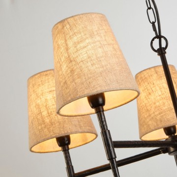 Hanglamp searchlight gothic 30690 5bk wwwlamp123nl2