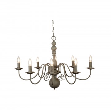 Hanglamp searchlight greythorne 2268 8gy wwwlamp123nl