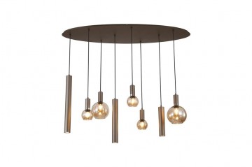 Hanglamp searchlight lyon 76318 8lt wwwlamp123nl