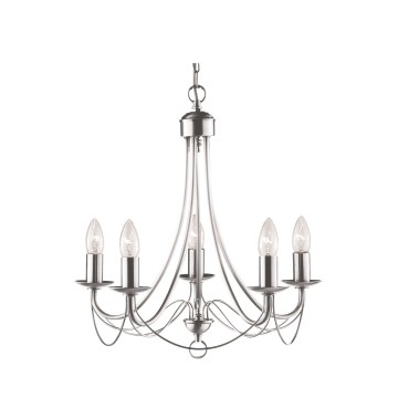 Hanglamp searchlight maypole 6345 5ss wwwlamp123nl