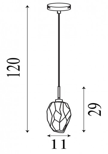 Hanglamp searchlight rocky 23141 1sb wwwlamp123nl3