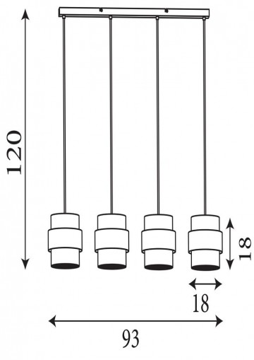 Hanglamp searchlight royal 82434 4sa wwwlamp123nl5