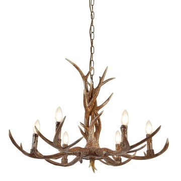 Hanglamp searchlight stag 6416 6br wwwlamp123nl