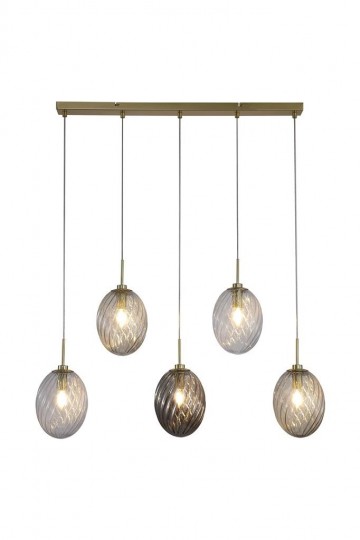 Hanglamp searchlight whirl 24141 5sb wwwlamp123nl