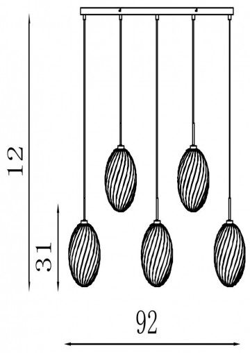 Hanglamp searchlight whirl 24141 5sb wwwlamp123nl6