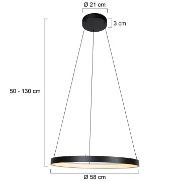 Hanglamp steinhauer circolare 4206zw wwwlamp123nl9