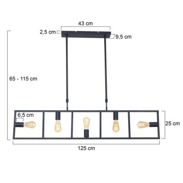 Hanglamp steinhauer racky 2981zw wwwlamp123nl3