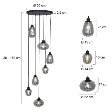 Hanglamp steinhauer reflexion 2679zw wwwlamp123nl2