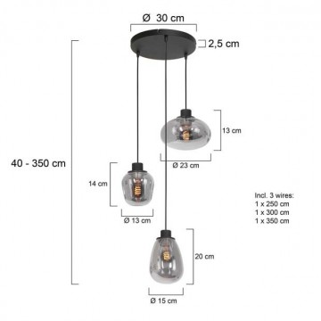 Hanglamp steinhauer reflexion 3079zw wwwlamp123nl123