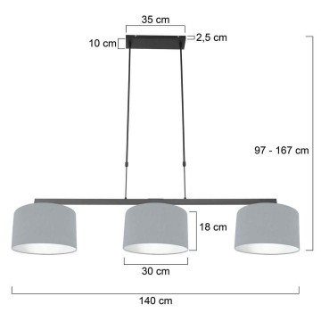 Hanglamp steinhauer stang 3951zw wwwlamp123nl3