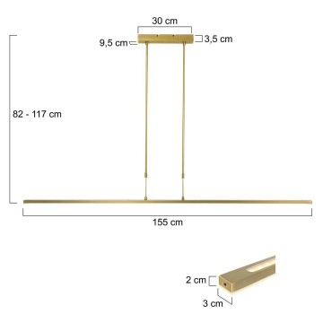 Hanglamp steinhauer zelena 7971go wwwlamp123nl7