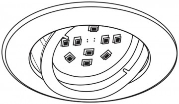 Inbouwspot Eglo Tedo 31682